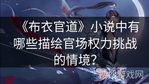 《布衣官道》小说中有哪些描绘官场权力挑战的情境？