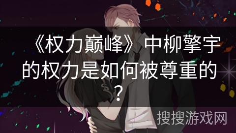 《权力巅峰》中柳擎宇的权力是如何被尊重的？