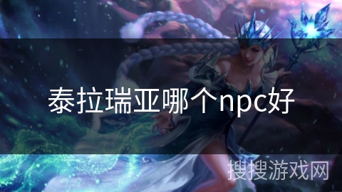 泰拉瑞亚哪个npc好