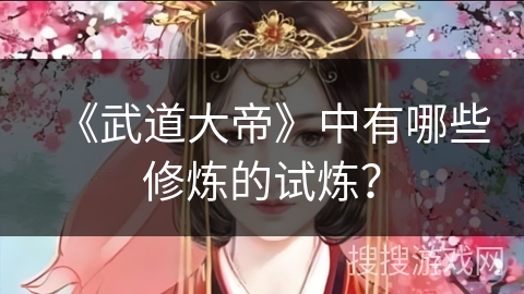 《武道大帝》中有哪些修炼的试炼？