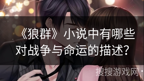 《狼群》小说中有哪些对战争与命运的描述？