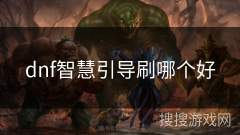 dnf智慧引导刷哪个好