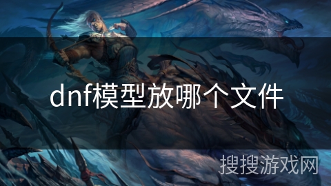dnf模型放哪个文件