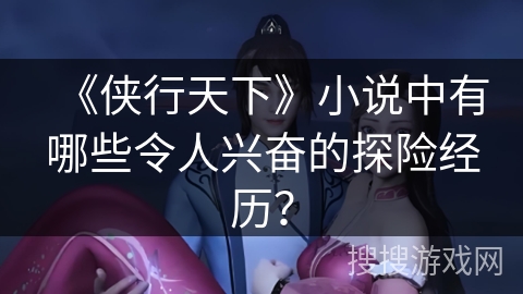 《侠行天下》小说中有哪些令人兴奋的探险经历？