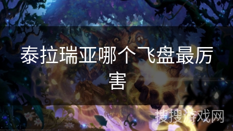 泰拉瑞亚哪个飞盘最厉害