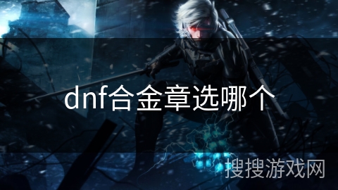 dnf合金章选哪个