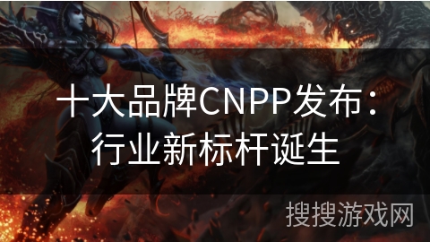 十大品牌CNPP发布：行业新标杆诞生
