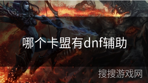 哪个卡盟有dnf辅助