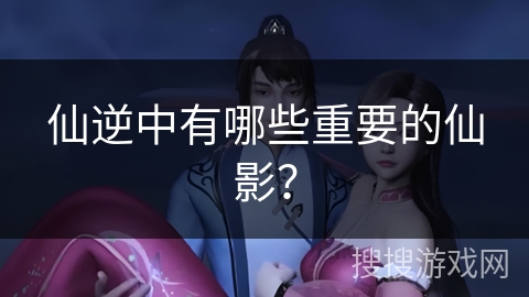 仙逆中有哪些重要的仙影？