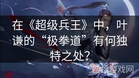 在《超级兵王》中，叶谦的“极拳道”有何独特之处？