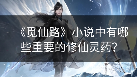 《觅仙路》小说中有哪些重要的修仙灵药？