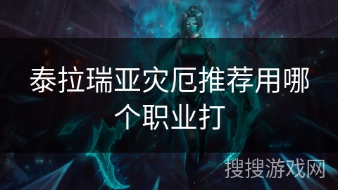 泰拉瑞亚灾厄推荐用哪个职业打