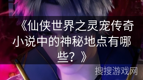 《仙侠世界之灵宠传奇小说中的神秘地点有哪些？》