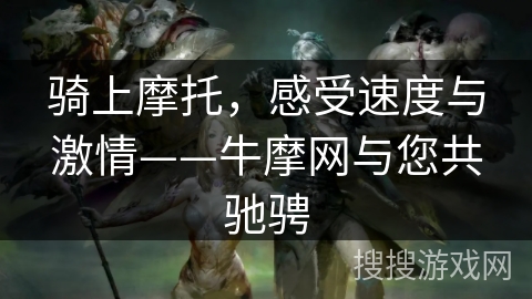骑上摩托，感受速度与激情——牛摩网与您共驰骋