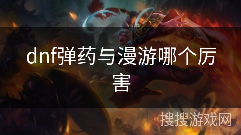 dnf弹药与漫游哪个厉害
