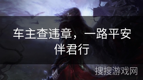 车主查违章,一路平安伴君行 车主查违章,一路平安伴君行