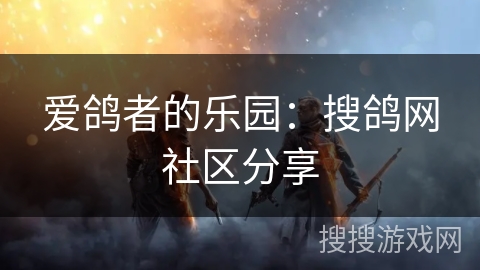 爱鸽者的乐园：搜鸽网社区分享