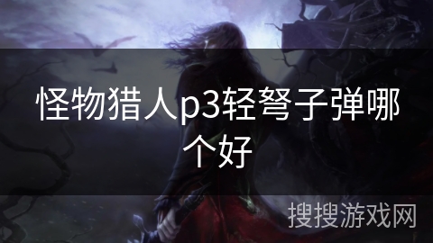 怪物猎人p3轻弩子弹哪个好