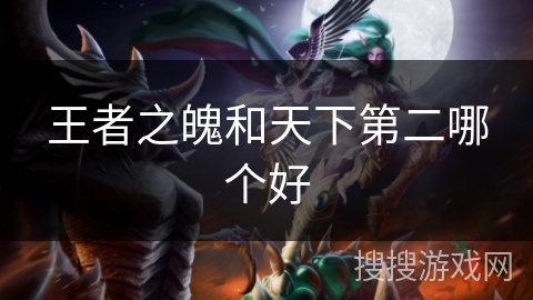 王者之魄和天下第二哪个好