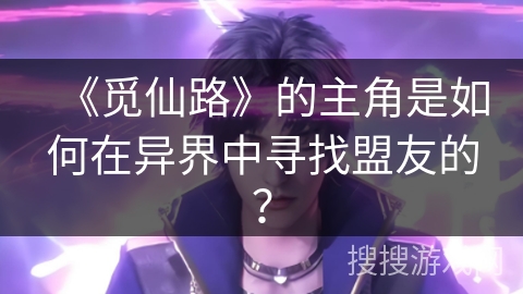 《觅仙路》的主角是如何在异界中寻找盟友的？