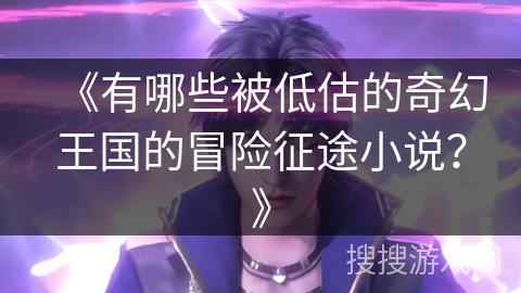 《有哪些被低估的奇幻王国的冒险征途小说？》