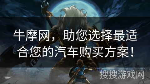牛摩网，助您选择最适合您的汽车购买方案！