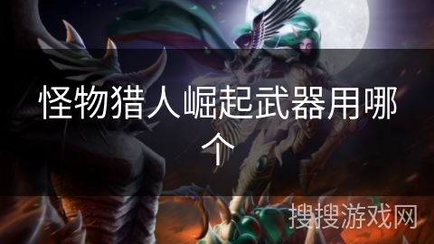 怪物猎人崛起武器用哪个