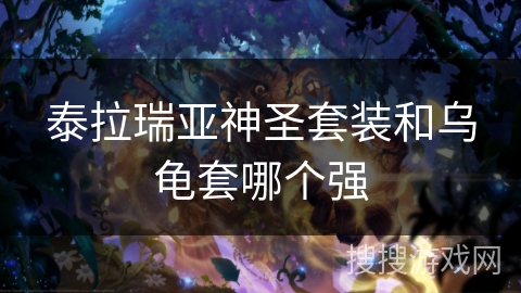 泰拉瑞亚神圣套装和乌龟套哪个强