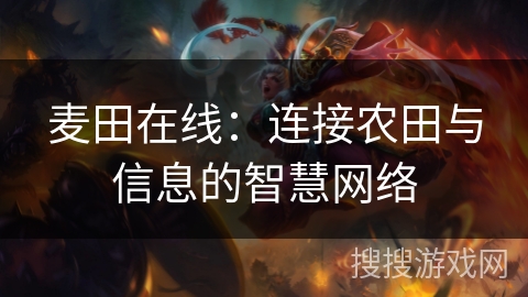 麦田在线：连接农田与信息的智慧网络
