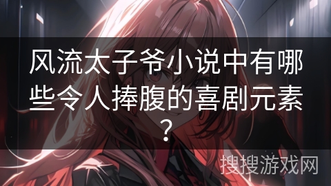 风流太子爷小说中有哪些令人捧腹的喜剧元素？