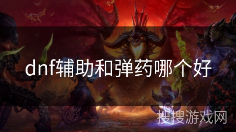 dnf辅助和弹药哪个好