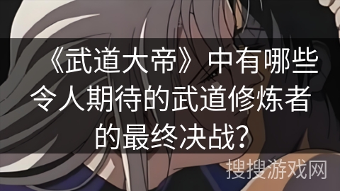 《武道大帝》中有哪些令人期待的武道修炼者的最终决战？