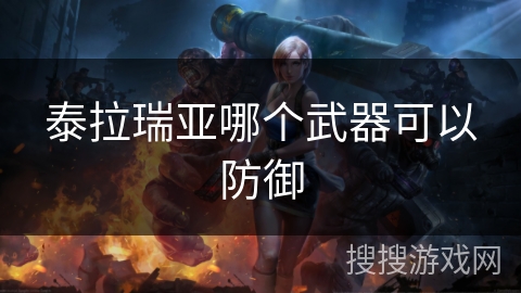 泰拉瑞亚哪个武器可以防御