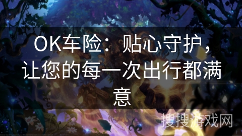 OK车险：贴心守护，让您的每一次出行都满意