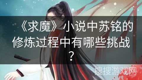 《求魔》小说中苏铭的修炼过程中有哪些挑战？