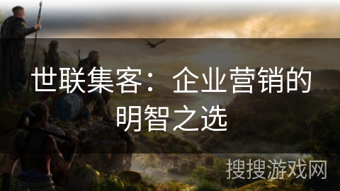 世联集客：企业营销的明智之选