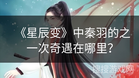 《星辰变》中秦羽的之一次奇遇在哪里？