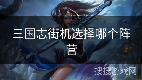 三国志街机选择哪个阵营