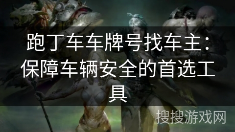 跑丁车车牌号找车主：保障车辆安全的首选工具