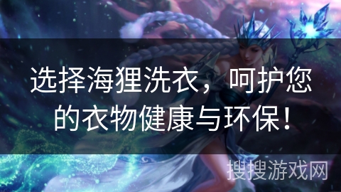 选择海狸洗衣，呵护您的衣物健康与环保！
