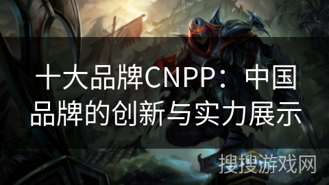十大品牌CNPP：中国品牌的创新与实力展示