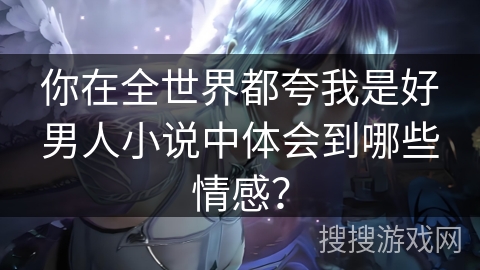 你在全世界都夸我是好男人小说中体会到哪些情感？