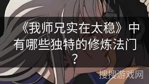《我师兄实在太稳》中有哪些独特的修炼法门？