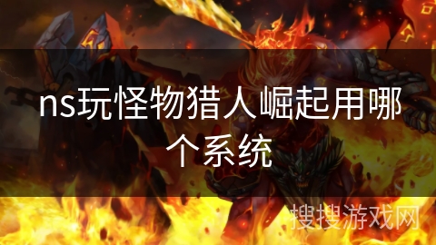 ns玩怪物猎人崛起用哪个系统