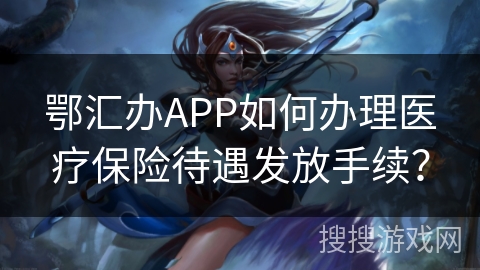 鄂汇办APP如何办理医疗保险待遇发放手续？