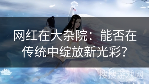 网红在大杂院：能否在传统中绽放新光彩？