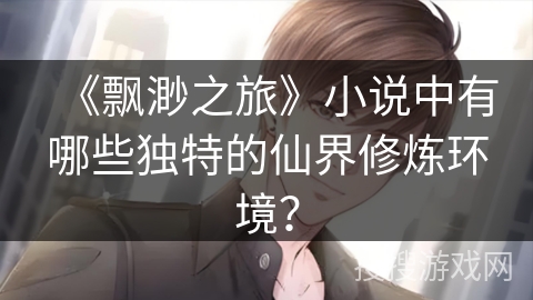 《飘渺之旅》小说中有哪些独特的仙界修炼环境？