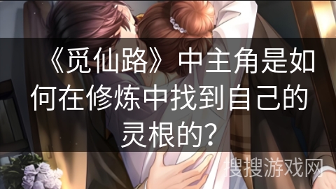 《觅仙路》中主角是如何在修炼中找到自己的灵根的？