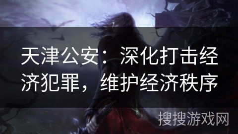 天津公安：深化打击经济犯罪，维护经济秩序