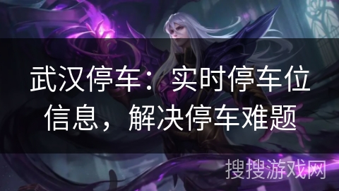 武汉停车：实时停车位信息，解决停车难题